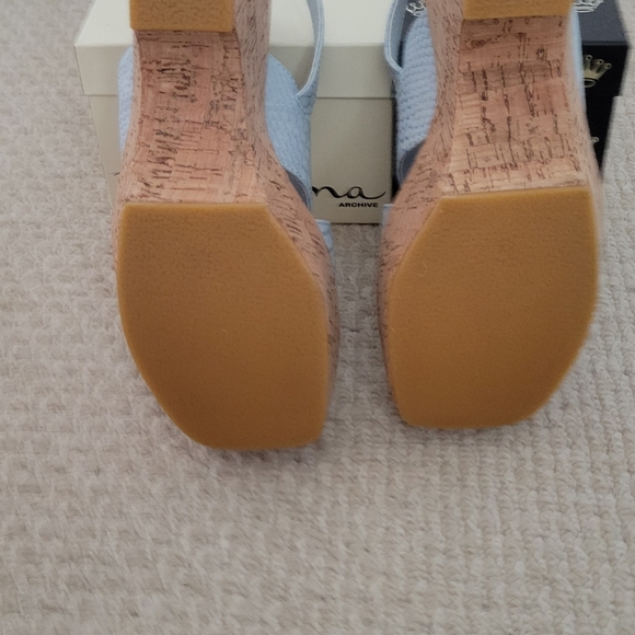 Nina Harper Sky-Blu wedge sandal - Picture 4 of 13